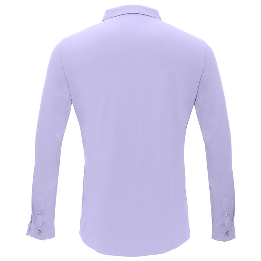 Barocco Ascend Stretch Shirt-LAVENDER