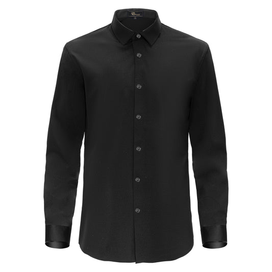Imperial Essence Button-Up Shirt-BLACK/BLACK
