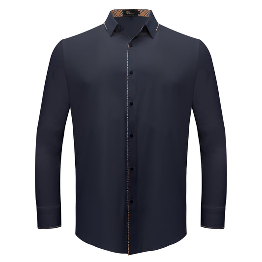 Modern Class Button up shirt-NAVY
