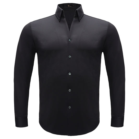 Noir Essence LS SHIRT-BLACK