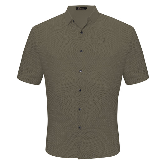 Dream Big Button-Up-KHAKI