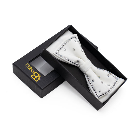 Classy Knots-WHITE/SILVER