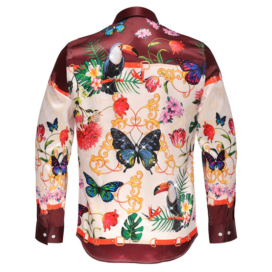 Tropic Muse Button-Up Shirt-MULTI