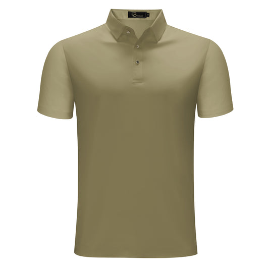 Polo Tranquil Thread - CAQUI/DORADO