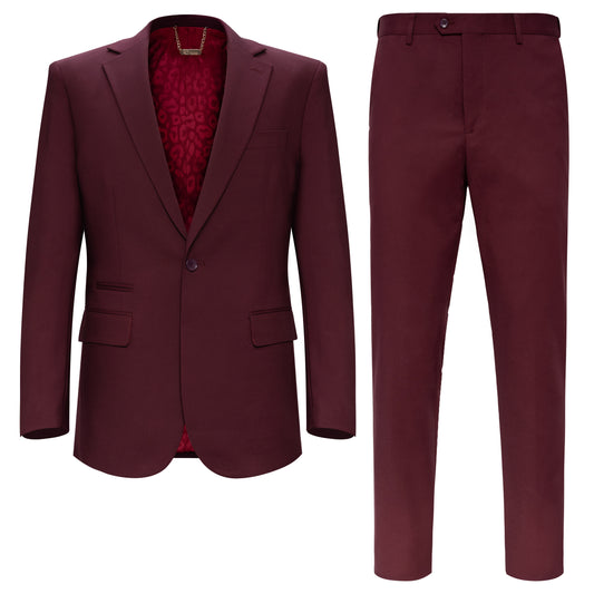 Signature Suit-BURGUNDY