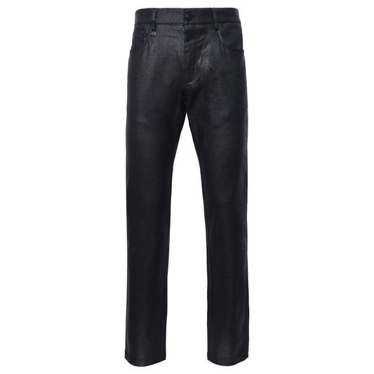 Milano Luxe Coated Denim pant-LUREX
