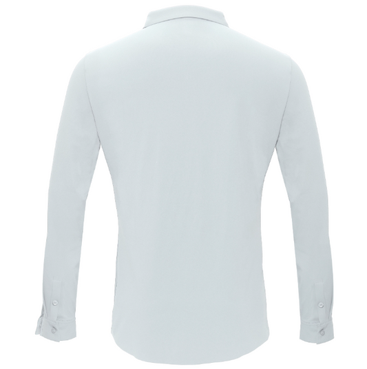 Barocco Ascend Stretch Shirt-WHITE