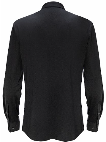 Thrill Seeker LS BUTTON DOWN DRESS SHIRT-BLACK/RED