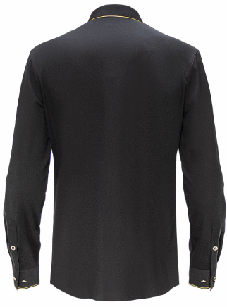Camisa abotonada Imperial Essence - NEGRO/DORADO