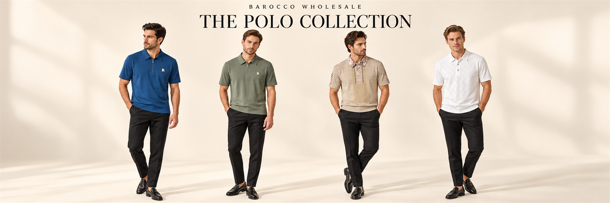 BAROCCO men's polo shirts wholesale collection