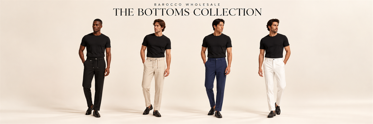 BAROCCO wholesale men's bottoms – pants and jeans, Los Angeles