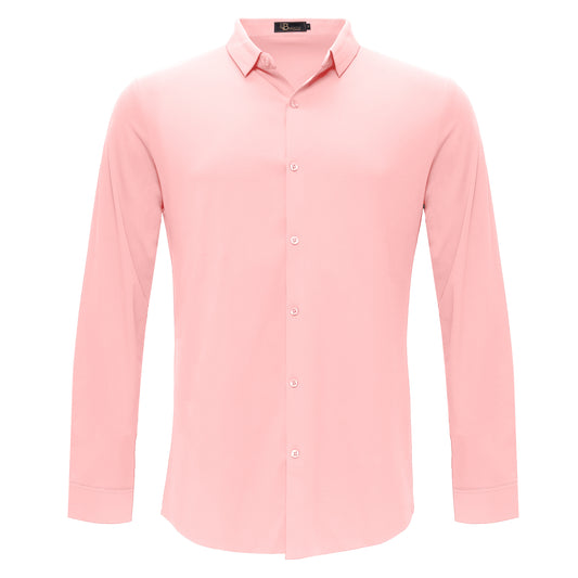 Barocco Ascend Stretch Shirt-PINK