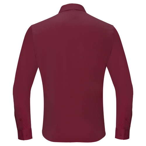 B311 - Thrill Seeker LS BUTTON DOWN DRESS SHIRT-WINE