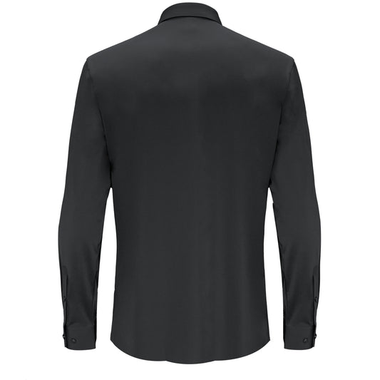 Zen Appeal LS button down shirt-BLACK
