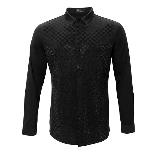 Charm de cuadros - NEGRO/NEGRO