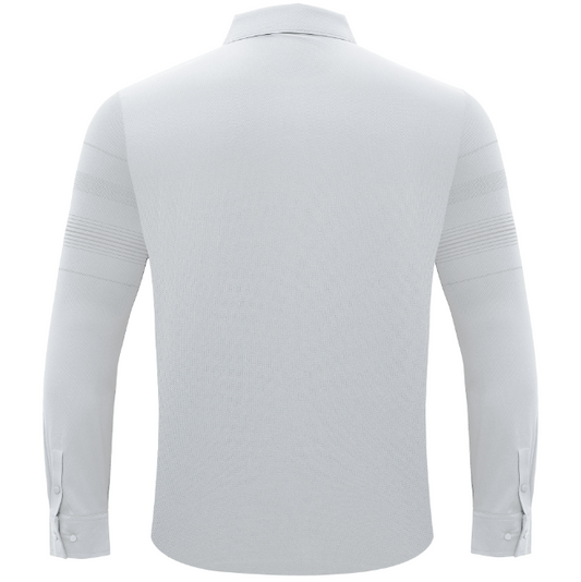 Noble Knight Plaid Button-Up-WHITE