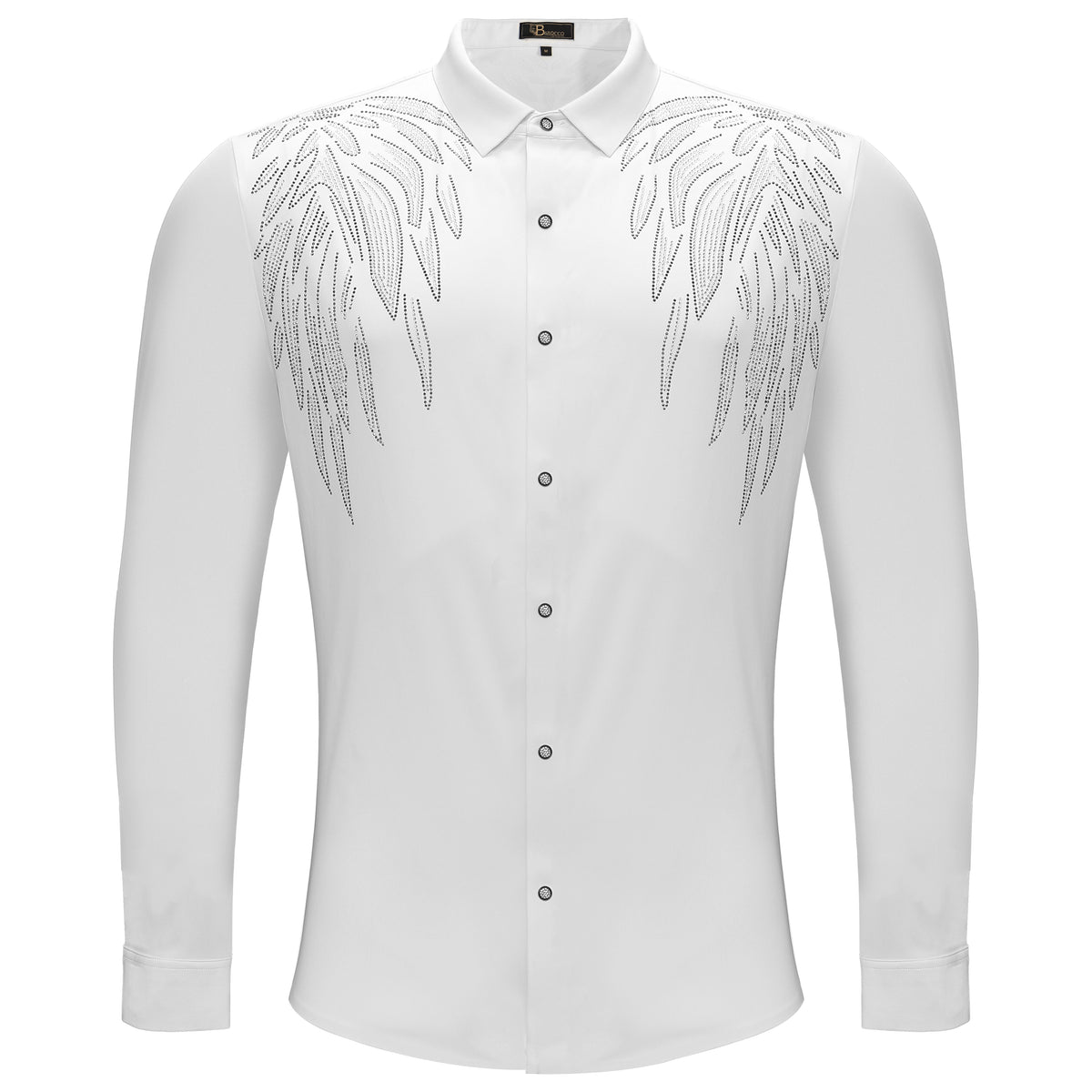B342 - Heavenly Wings-WHITE/SILVER
