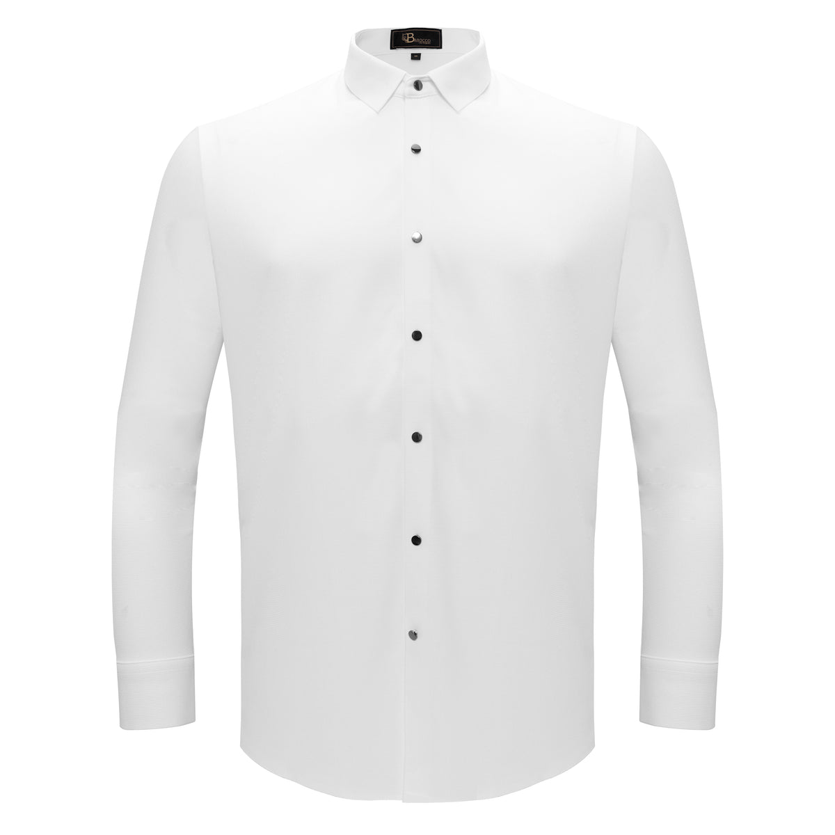 Camisa abotonada Silver Sophistication - BLANCA