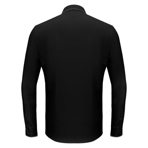 Camisa abotonada Modern Class - NEGRA