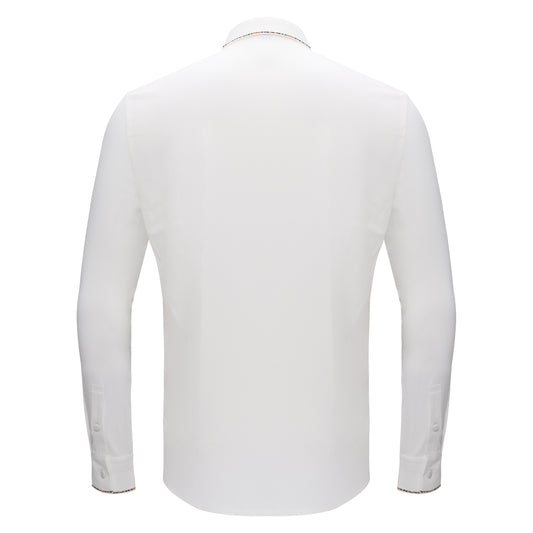 Modern Class Button up shirt-WHITE