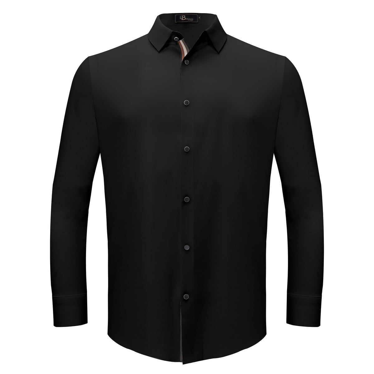 Camisa abotonada Power Move - NEGRA