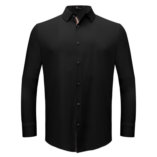 Camisa abotonada Power Move - NEGRA