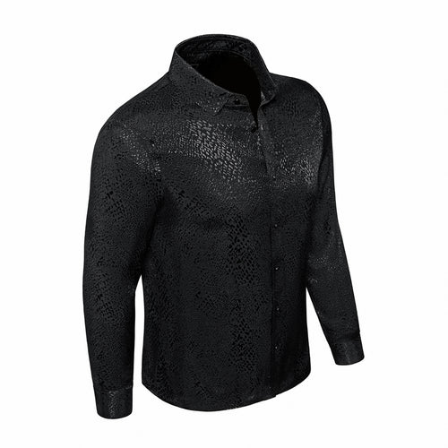 Camisa de manga larga Nocturne Sheen - NEGRA – view 1