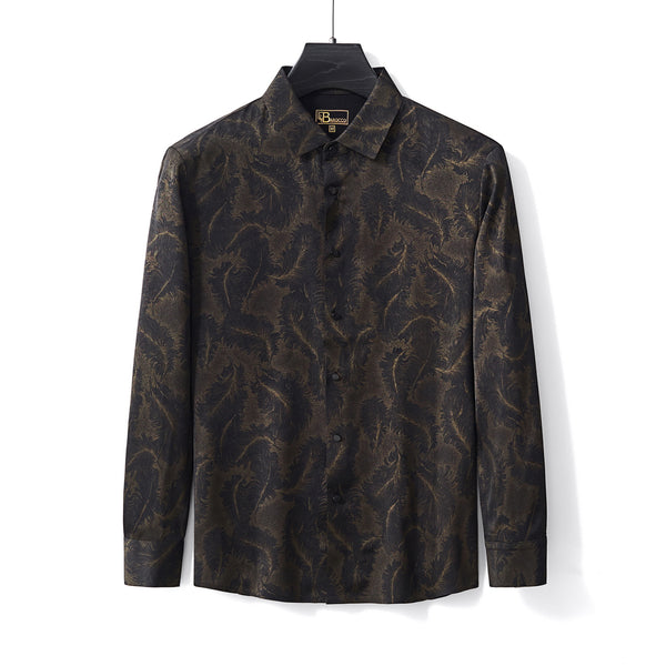 Camisa de manga larga Shadow Fern - BRONCE