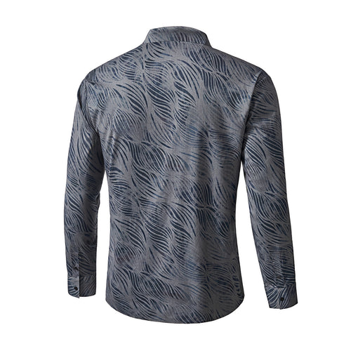 B407 - EcoFlex Stitchless LS Shirt-NAVY – view 2