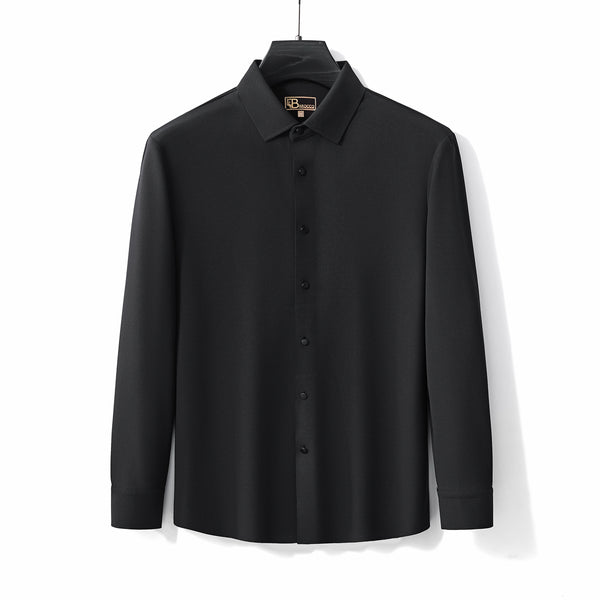 B414 - TechFlex Stitchless LS Shirt-BLACK