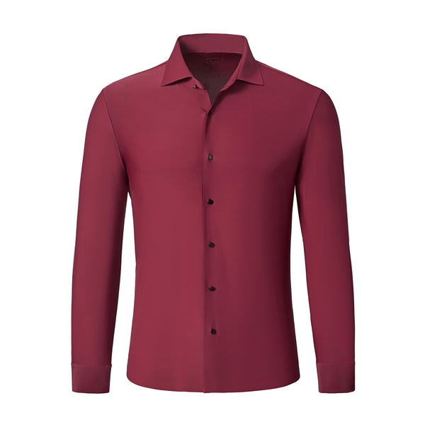 Camisa de manga larga sin costuras AeroFlex - VINO