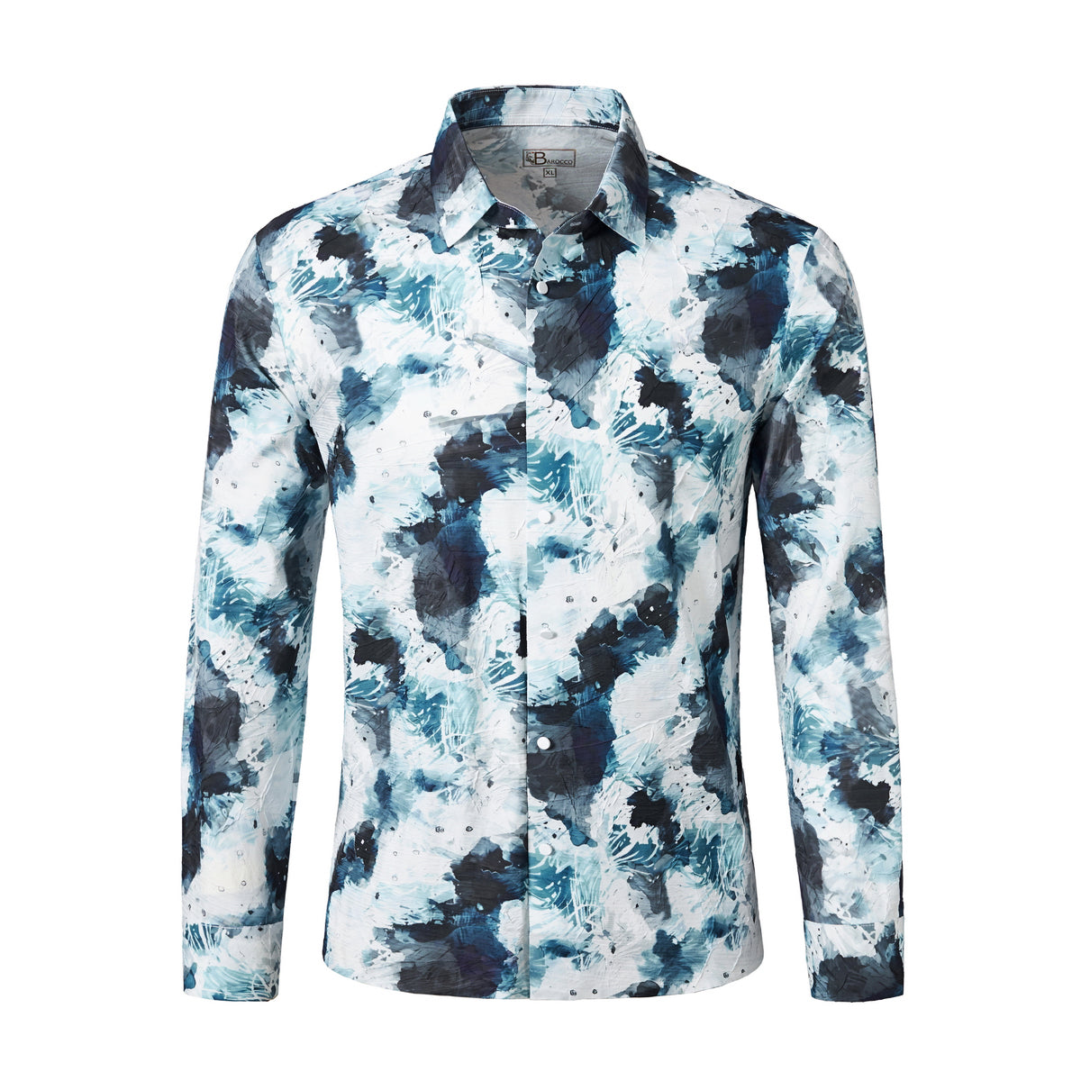 B418 - TempestPrint Performance LS Shirt-MULTI – BAROCCO wholesale shirts