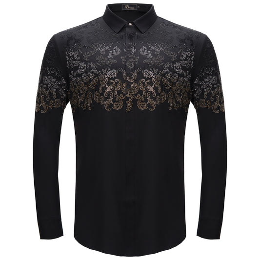 Nightfall Crest BLACK/GUN GOLD