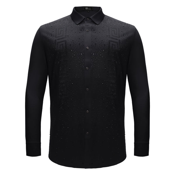 Camisa abotonada Prime Valor - NEGRO/NEGRO