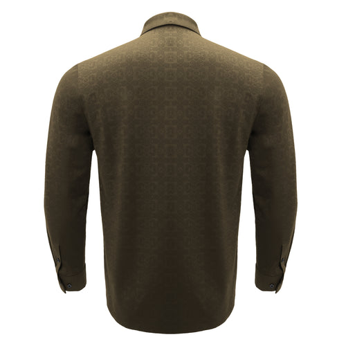 Camisa abotonada Power Flex - MARRÓN