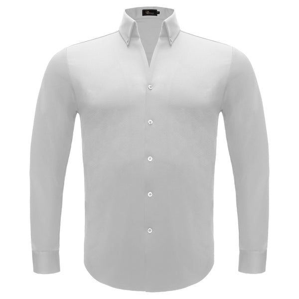 Camisa de manga larga Noir Essence - Blanca