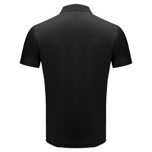 The Silhouette SS Polo-BLACK