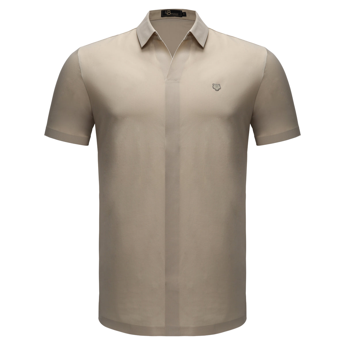 B559 - The Silhouette SS Polo-IVORY