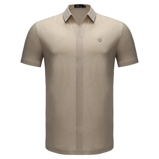 The Silhouette SS Polo-IVORY