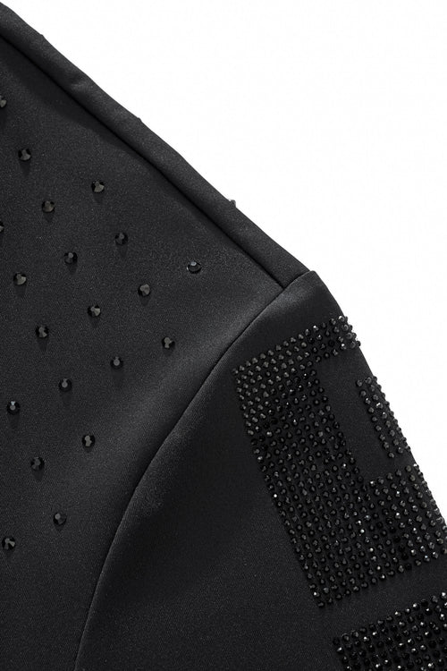 B569-Imperial Maze Stone Shirt-BLACK/BLACK – view 4