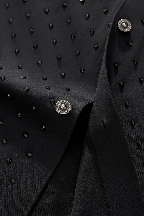 B569-Imperial Maze Stone Shirt-BLACK/BLACK – view 5
