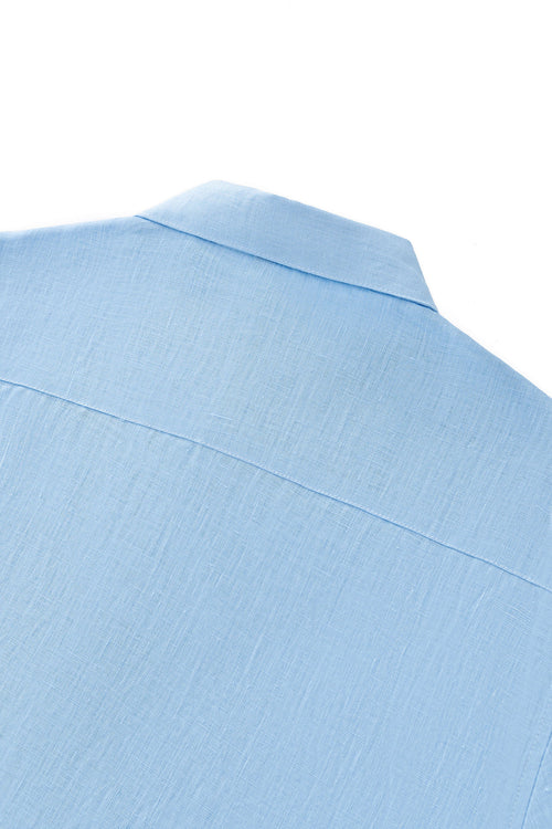 BLN585-Capri Linen Shirt-BABYB – view 5