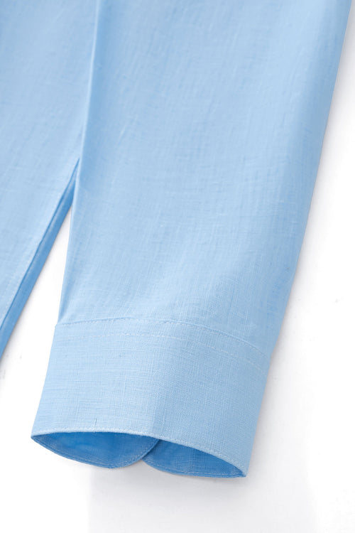 BLN585-Capri Linen Shirt-BABYB – view 6