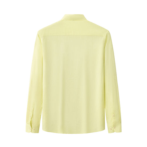 BLN585-Capri Linen Shirt-CANAR – view 1