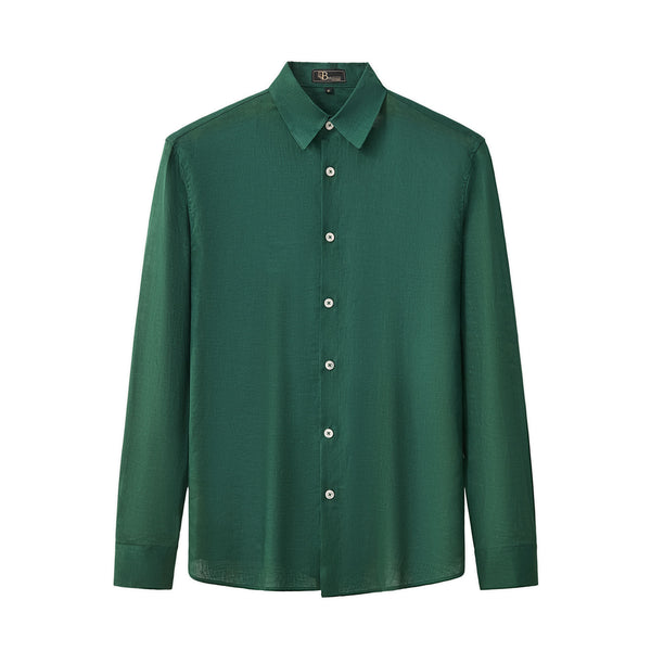 BLN585-Capri Linen Shirt-HNTGN