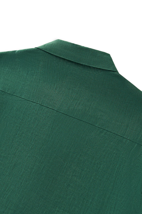 BLN585-Capri Linen Shirt-HNTGN – view 5