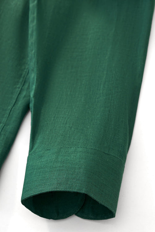 BLN585-Capri Linen Shirt-HNTGN – view 6