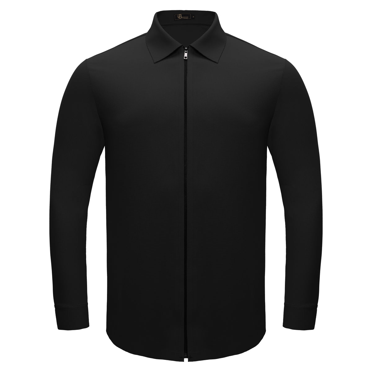 Camisa con cremallera Zenith - NEGRA