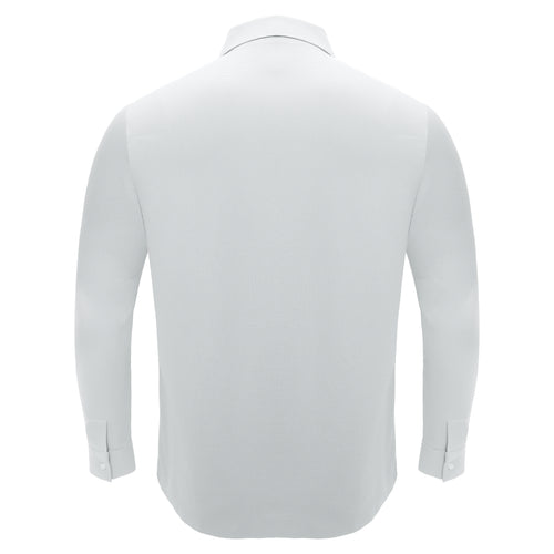 BPJ614 - Zenith Zip Shirt-WHITE