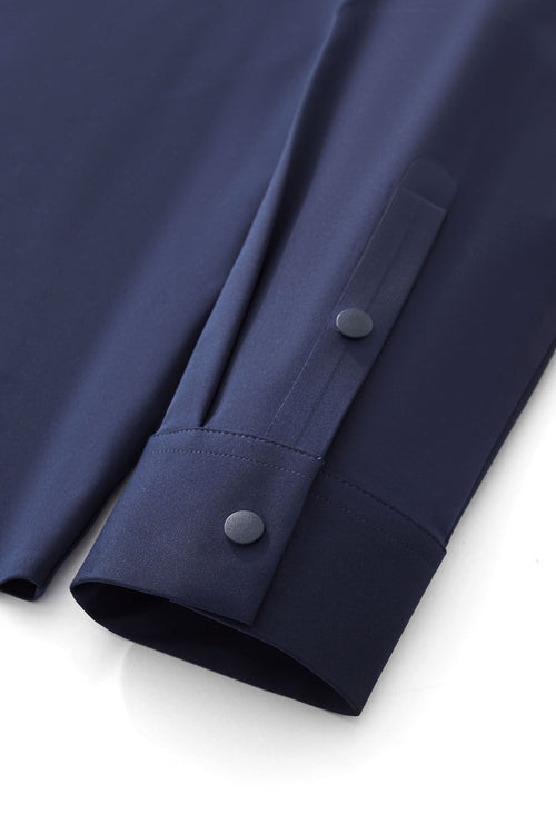 BPJ616 - Nexus Stitchless LS Shirt-NAVY – view 7